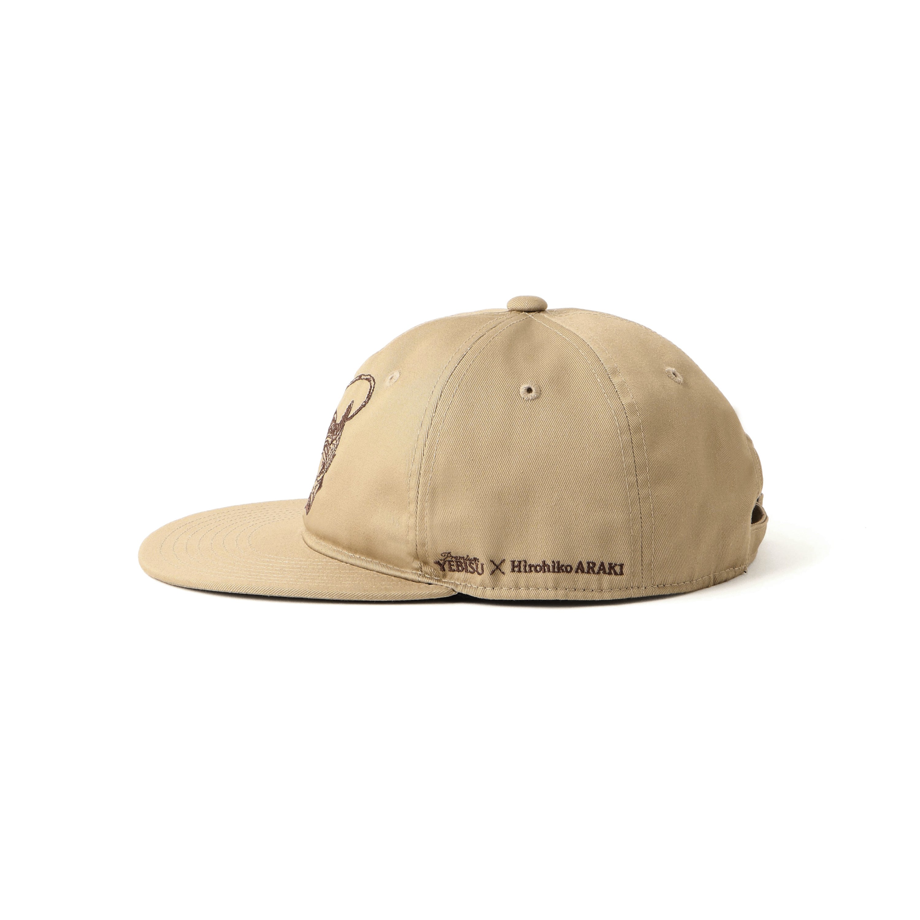 描き下ろし恵比寿様キャップ 刺繍 – ヱビスビール×荒木飛呂彦